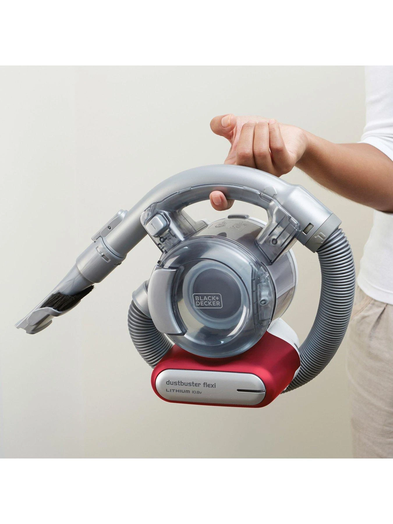 Black & Decker BLACK+DECKER 10.8V Cordless Dustbuster Flexi Hand Vacuum PD1020L-GB - Image 5