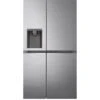 LG NatureFRESH GSLV70PZTD Side-by-Side Fridge Freezer - Shiny Steel - 635L - D Rated
