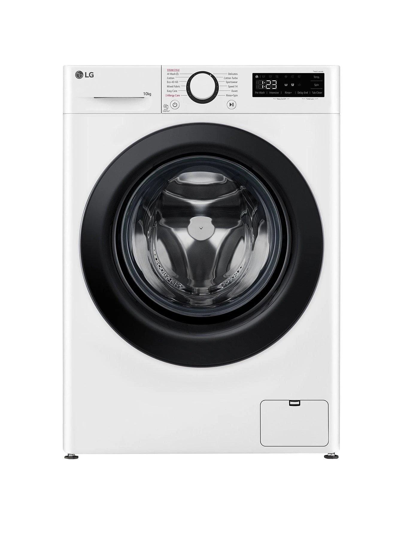 LG TurboWash F4Y510WBLN1 10kg Washing Machine - White - A-10% Rated