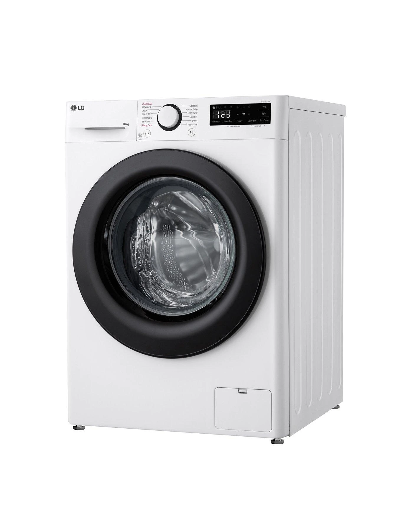 LG TurboWash F4Y510WBLN1 10kg Washing Machine - White - A-10% Rated - Image 2