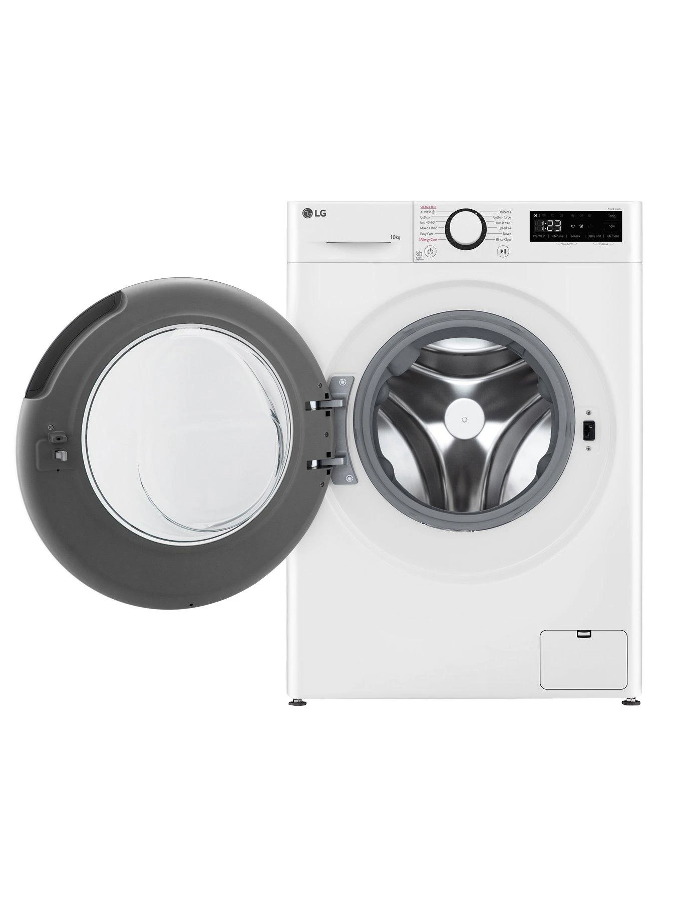 LG TurboWash F4Y510WBLN1 10kg Washing Machine - White - A-10% Rated - Image 3