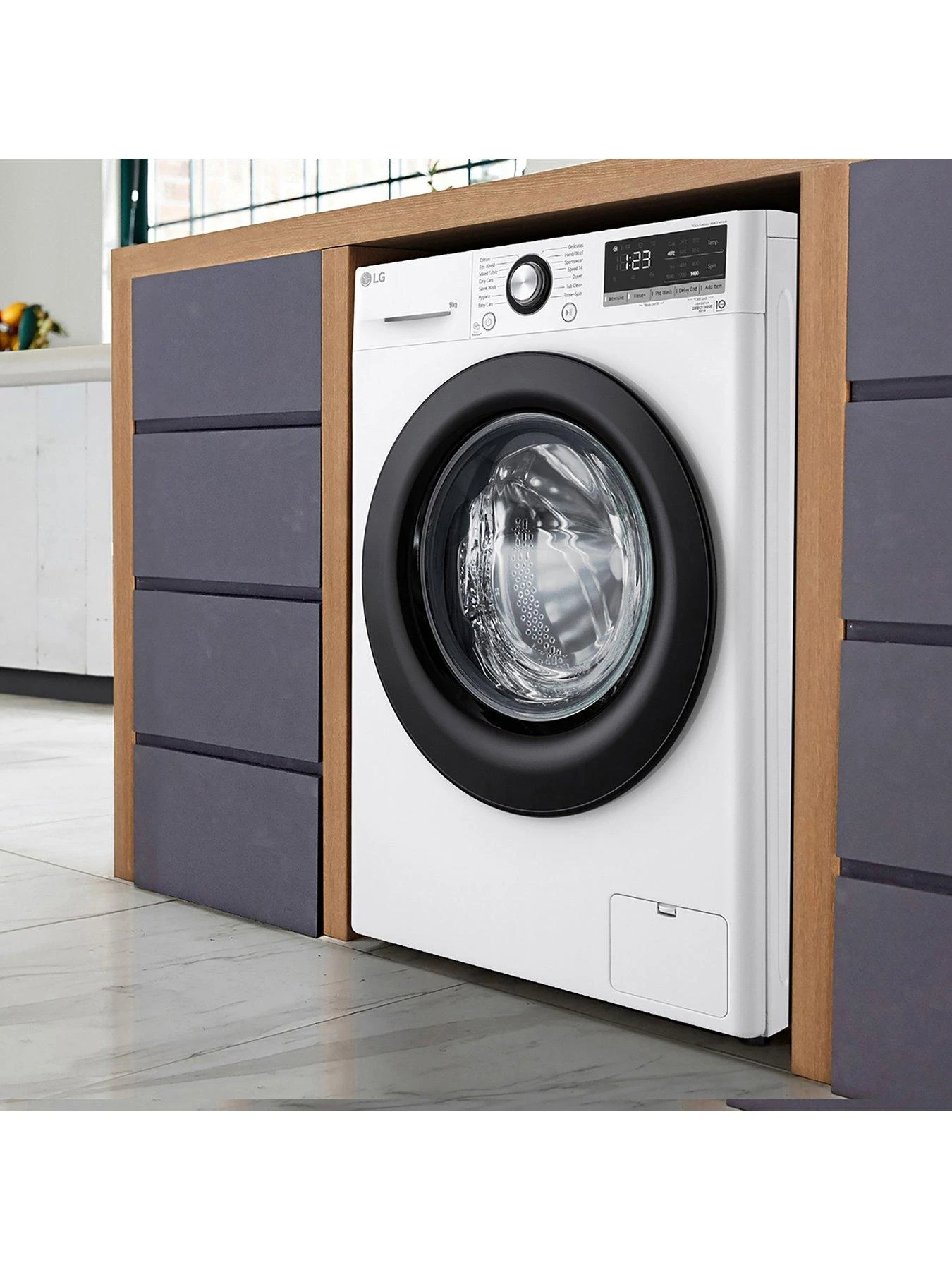 LG TurboWash F4Y510WBLN1 10kg Washing Machine - White - A-10% Rated - Image 5