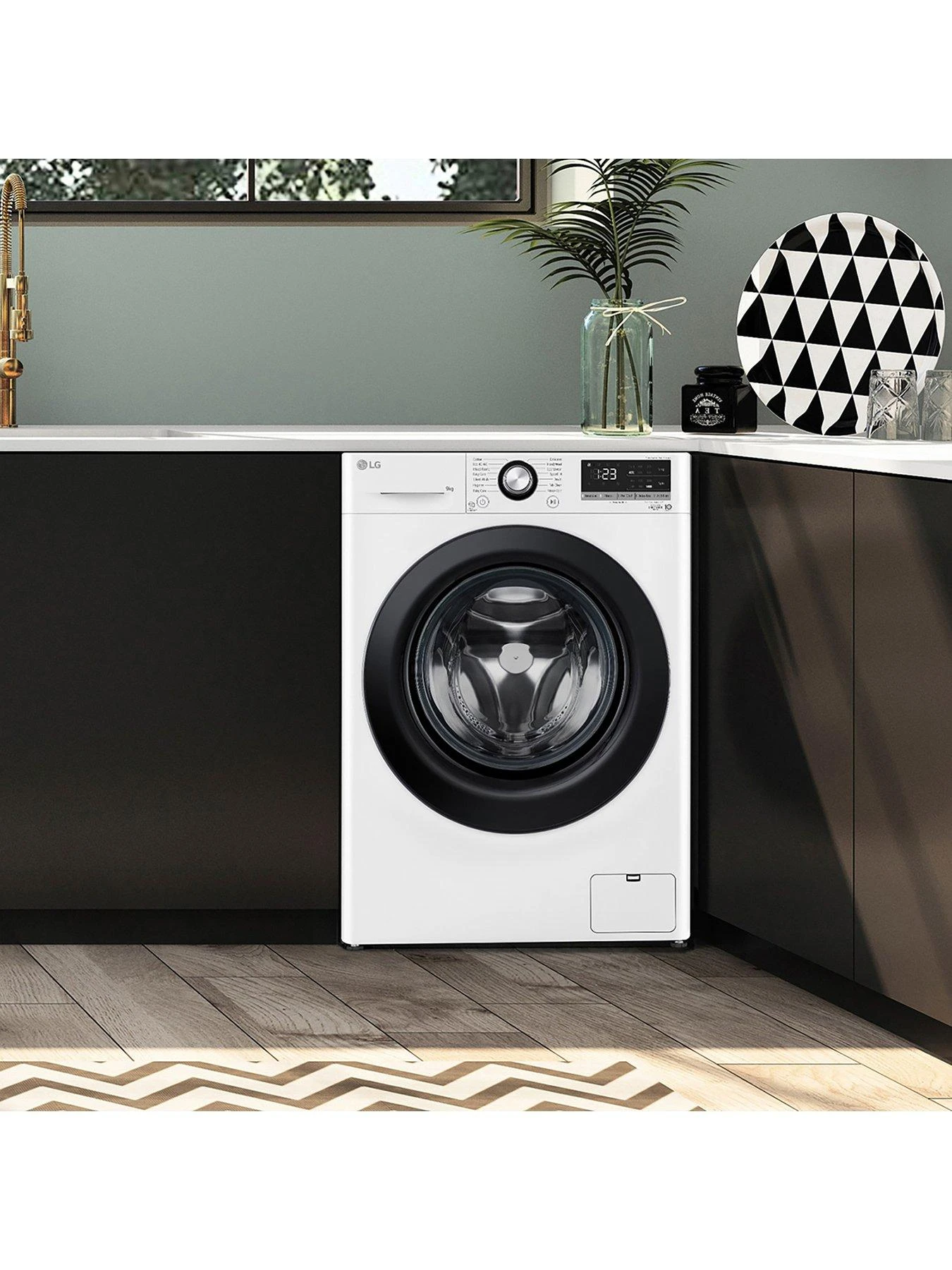 LG TurboWash F4Y510WBLN1 10kg Washing Machine - White - A-10% Rated - Image 6