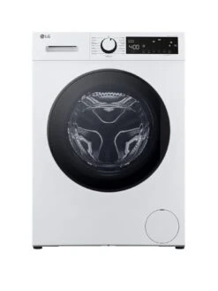 LG Steam F4T209WSE 9kg Washing Machine - White - A Rated