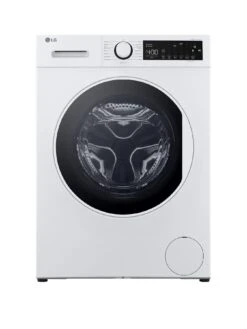 LG Steam F2T208WSE 8kg Washing Machine - White - B Rated