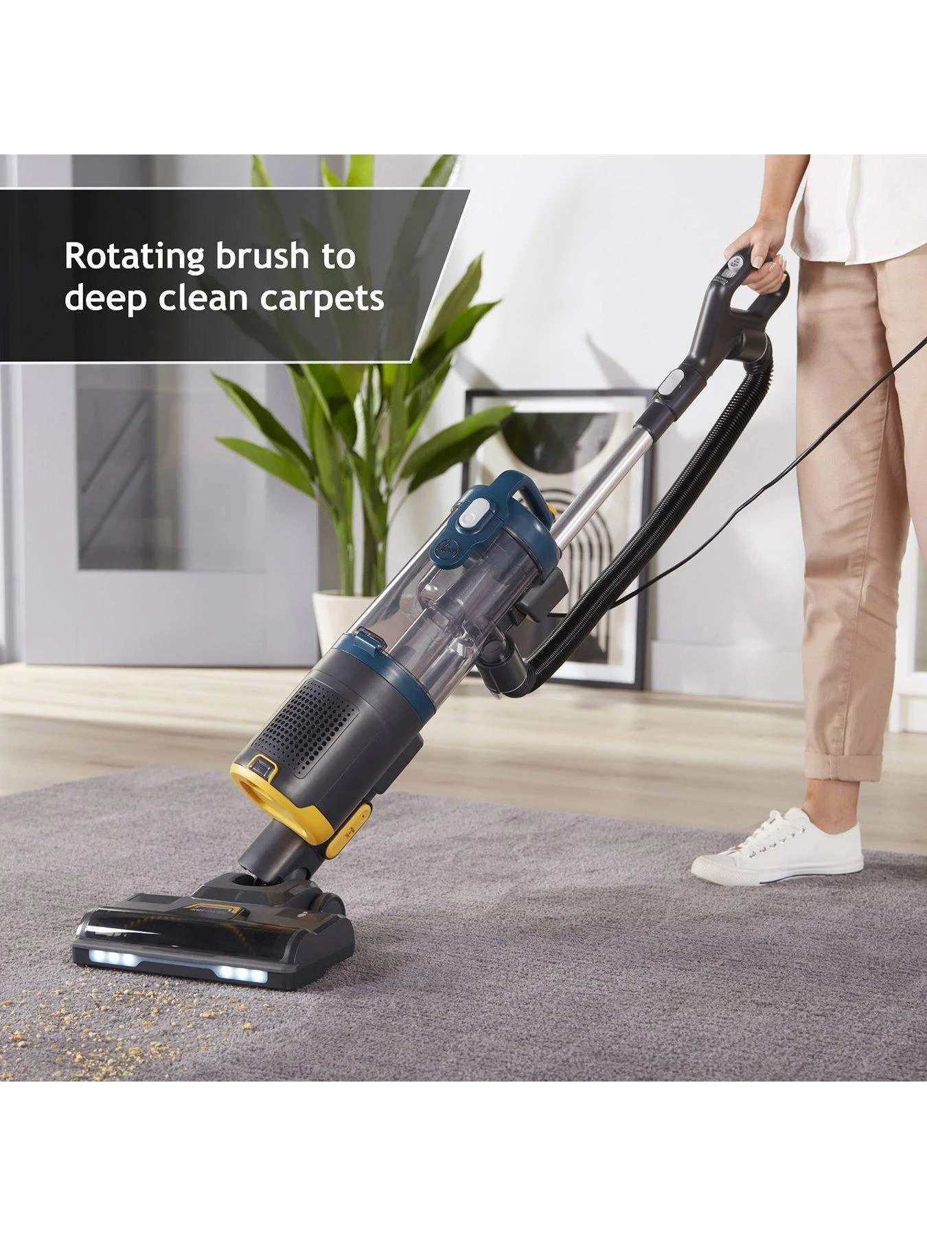 Hoover Upright Pet Vacuum Cleaner With ANTI-TWIST™, Blue - HL4 - Image 4