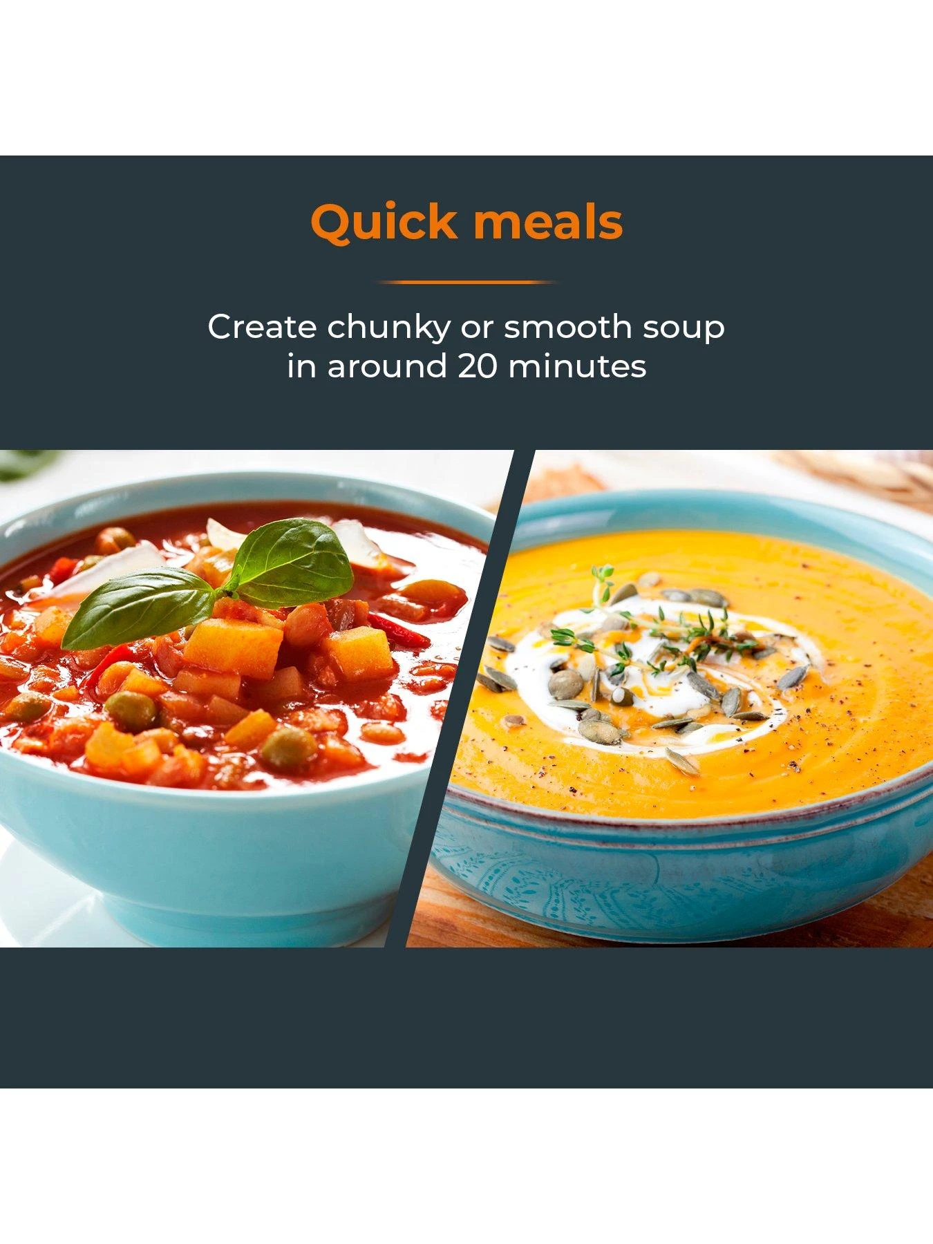 Tower T12067 1000W Vizion 1.6L Soup Maker With Transparent Body - Image 5