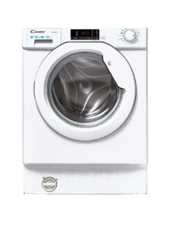Candy CBW 48D1W4-80 Integrated 8kg Load, 1400 Spin Washing Machine