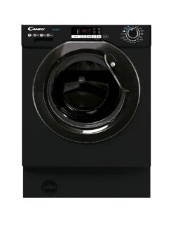 Candy CBW49D2BBW4-80 Integrated 9kg Load, 1400 Spin Washing Machine