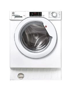 Hoover HOOVER H-WASH 300 LITE HBWS 48D1W4-80 Integrated 8 Kg 1400 Spin Washing Machine